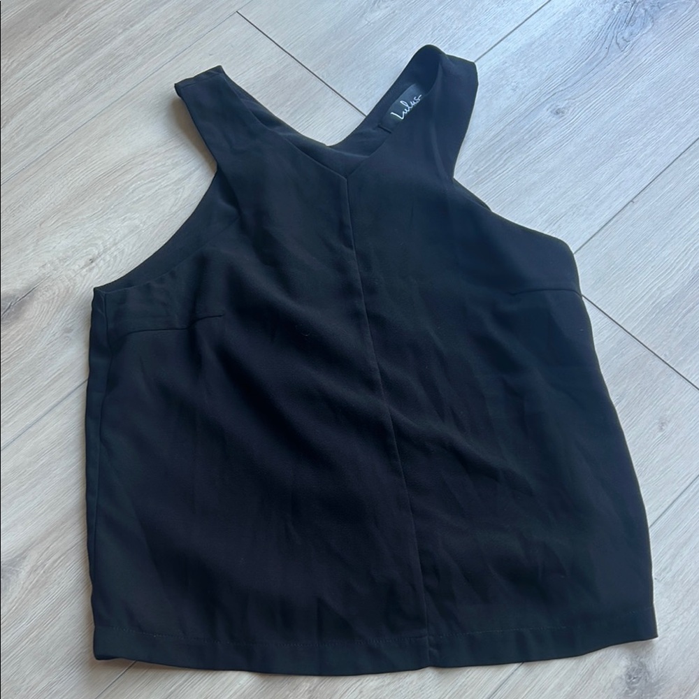 Lulu's Classic Black Tank Top